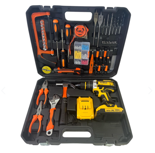 kit  de herramienta mas taladro dewalt